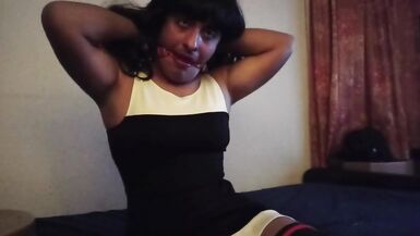 Crossdresser in Selfbondage - 8 image