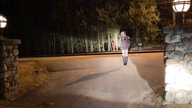 Halloween Time! was I Caught and Bound Up? Wearing my Silicone Female Mask! - 13 image