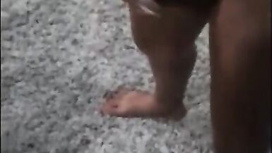 Slim trap with miniature scoops but a big weenie jack off and pumped - 4 image