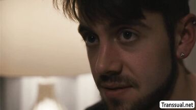 TS Stepmom Eva Paradis copulates stepson - 5 image