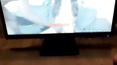 White sissy serf likes BBC red light green light - 5 image