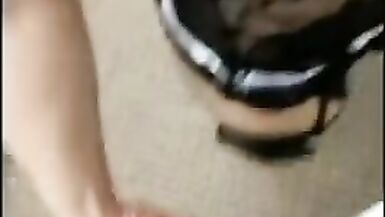 Cathy，两个黑丝高跟伪娘双人啪啪~ - 1 image