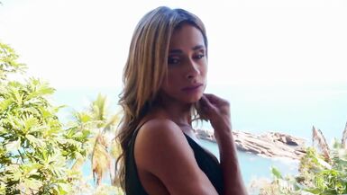 Transangels – Karina Abelha Receives Oiled up and Willing for Act with Yago Ribeiro - 1 image