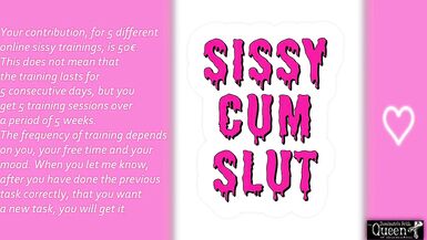 Sissy Training - Insight into my Intimate Training for Sissies - what does Online Training look like - 15 image