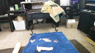 shelady Jessica Raven rides massive sex-toy - 1 image