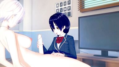 [shokugeki no Souma] Shemale Hentai Nakiri Alice x Tadokoro Megumi (cg Tentacle) - 1 image