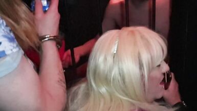 Mike Banging shemale Gigi and April in the Cage at SheWorld - 4 image