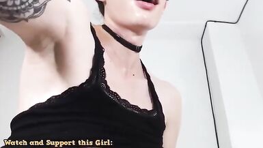 Masked Girl Great Body Jerking - 2 image