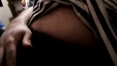 Sissy Crossdresser Touches herself Entreats for Dad's Dong - 4 image