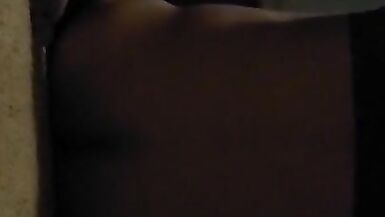 Shemale Takes Large Sex-Toy and Cums