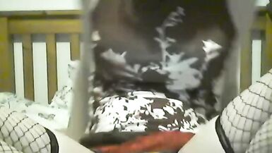 Locked Sissy Plays with herself - 2 image