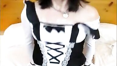 Sexy Legal Age Teenager Nyxi French Maid Fuck - 12 image