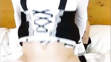 Sexy Legal Age Teenager Nyxi French Maid Fuck - 8 image