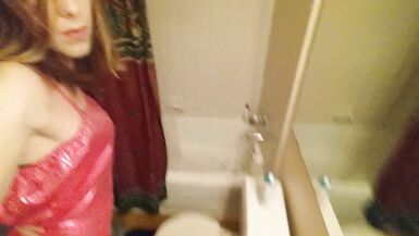 Hawt Shelady Striptease and Masturbates - 1 image