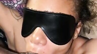 Bound her up, stuffed her face, and nutted in her face hole.. - 12 image