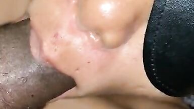 Bound her up, stuffed her face, and nutted in her face hole.. - 15 image