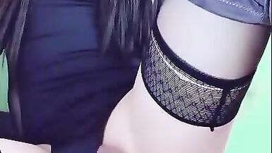 Ann Na Jerks off and Cum and her Face... greater quantity of her on Patreon - 3 image