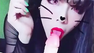 Ann Na Jerks off and Cum and her Face... greater quantity of her on Patreon - 4 image