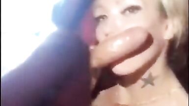 This Babe is a Lady-Boy with a giant destruction weapon dominating - 15 image