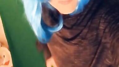 Hot Sheboy Mistresse Showing off her Beautiful Face on Snapchat - 3 image