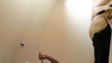 My Son and his Lady-Boy Girlfriend 1st Play Time as Domina sub - 3 image