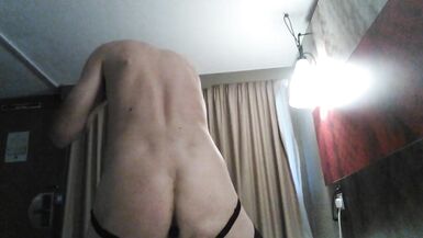 Sissy playing with toys in hotel - 9 image