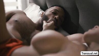 TS Foxxy lastly satisfy her anal needs - 15 image