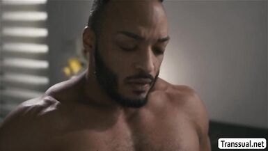 TS Foxxy lastly satisfy her anal needs - 5 image