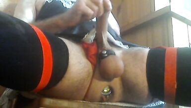 Mon Gros Plug En Verre me Dilate La Chatte - 5 image