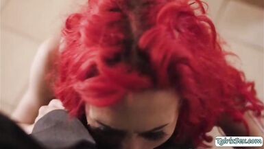 Sheladys engulfing fortunate knob in 3some - 5 image