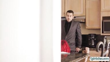 Sheladys engulfing fortunate knob in 3some - 6 image