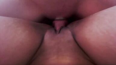 Hawt hotty pounded in her soaked cookie by a pale tgirl - 13 image