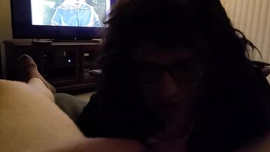 Transgirl Drinks Biggest Load - 10 image