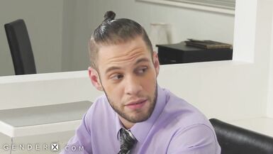 GenderX - Trans Boss Screwed In Office After Hours - 2 image