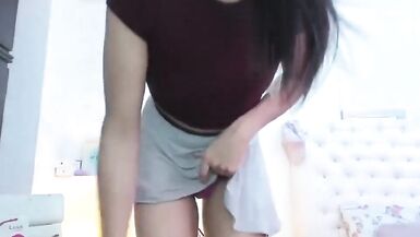 This Babe is a Prostitute Upskirt Pre Cum Masturbarting it - 14 image