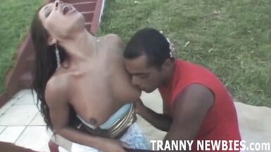 Let me wrap my Brazilian lady-boy lips around your pecker - 3 image