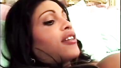 Vintage of African Trans Female-Dominator Rimmed by White Hunk - 12 image