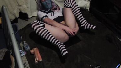 Cosplay Trap Pumping Machine and Vibrator Ride - 5 image