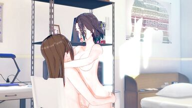 [bakemonogatari] Shemale Hentai Izuko Gaen x Tooe Gaen(cg Comics) - 13 image