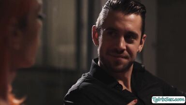 Hot ts Aspen Brooks hungrily engulf jock - 7 image