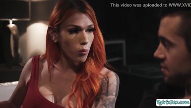 Hot ts Aspen Brooks hungrily engulf jock - 9 image