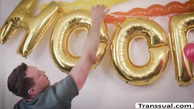 TS Jane Marie ass stuffed by her most excellent ally - 1 image