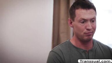 TS Jane Marie ass stuffed by her most excellent ally - 4 image