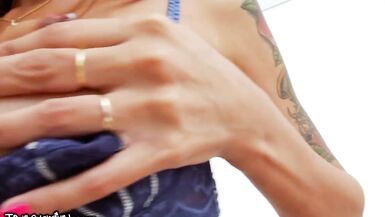 TSPlayground - Nice-Looking Spanish Hotty Discloses Large 10-Pounder - 3 image