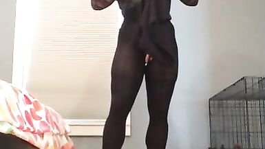 Deanna's Hidden Knob (crossdressing, Female Mask, Transformation, Petticoat, Heels, Feminization) - 10 image