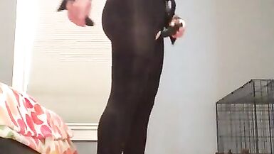 Deanna's Hidden Knob (crossdressing, Female Mask, Transformation, Petticoat, Heels, Feminization) - 15 image