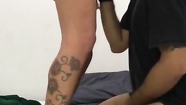 This Babe make Banging Corpulent Dude - 1 image