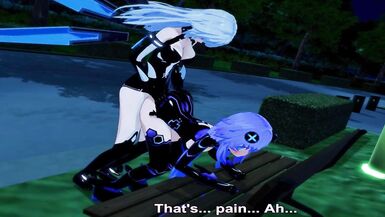 DARK HEART SHEMALE HENTAI PURPLE HEART HYPERDIMENSION NEPTUNIA - 2 image