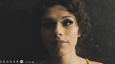 Trans Latin Babe Copulates Stranger Throughout Gloryhole - GenderX - 3 image