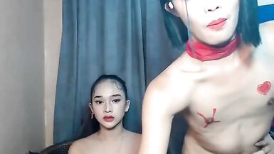 hardasianhugedick ladyboy web camera - 1 image